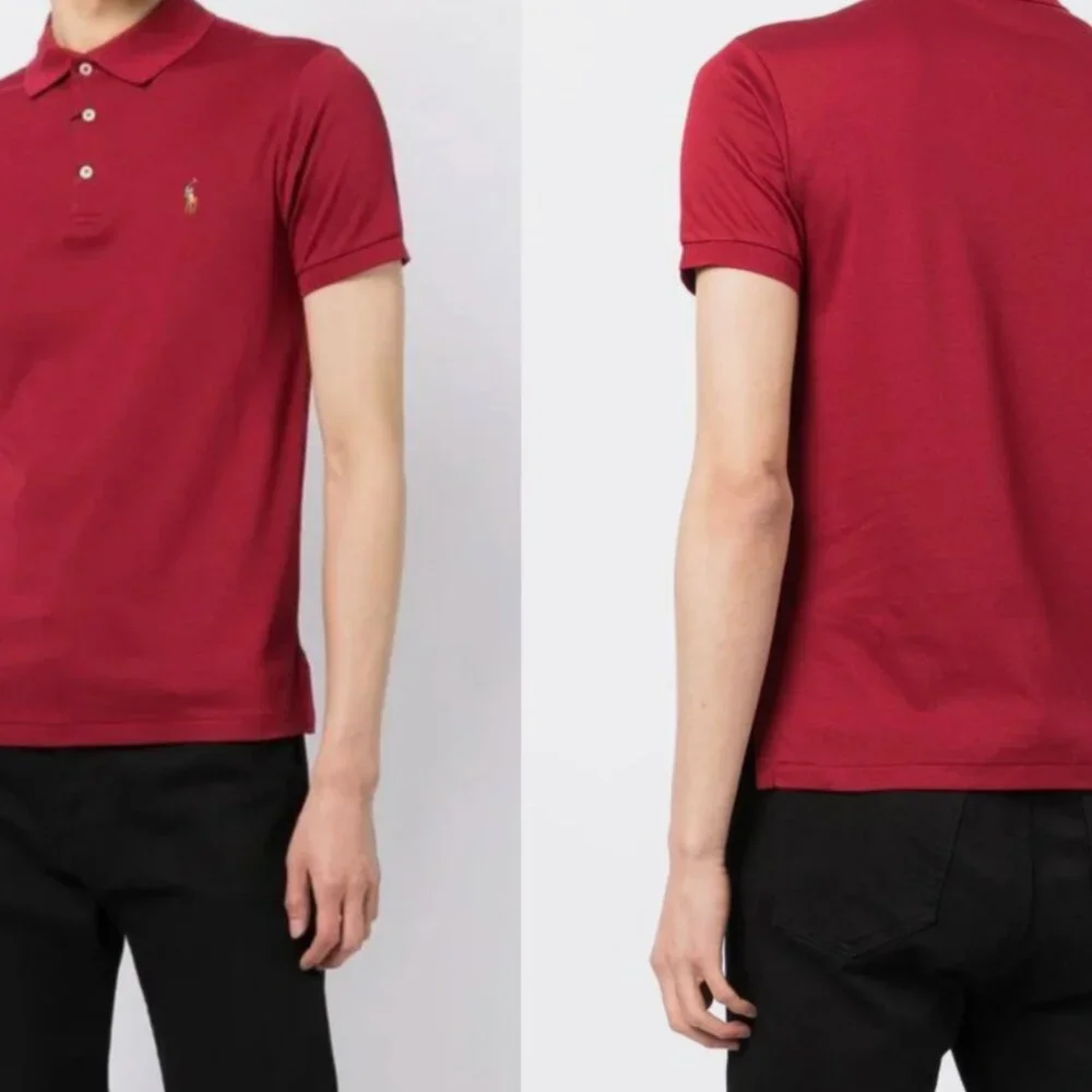 Ralph Lauren Classic Fit Light Red‎ Polo T- Shirt Medium